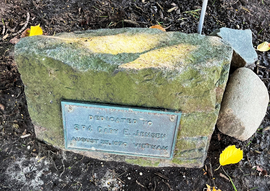 SP4 GARY E. JENSEN WAR MEMORIAL