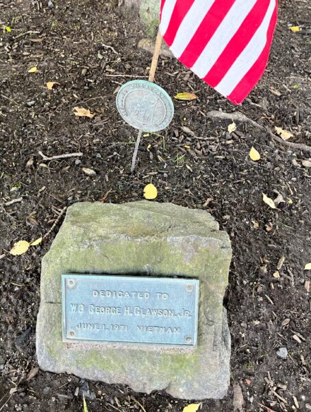 WO GEORGE H. GLAWSON JR. WAR MEMORIAL