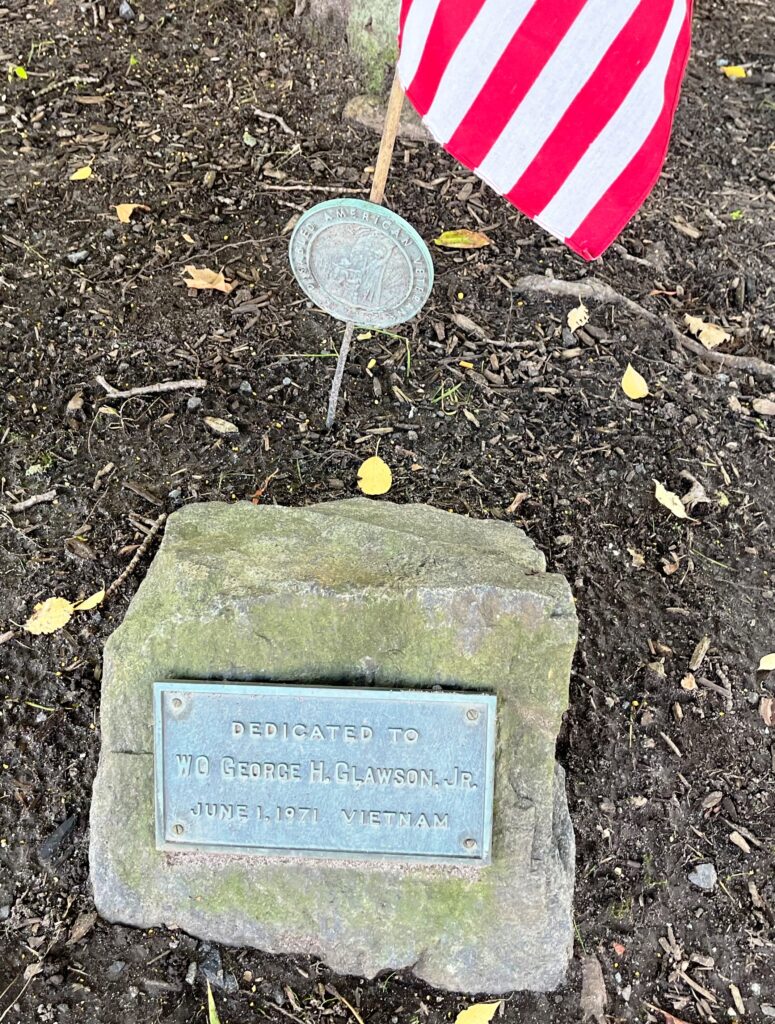 WO GEORGE H. GLAWSON JR. WAR MEMORIAL