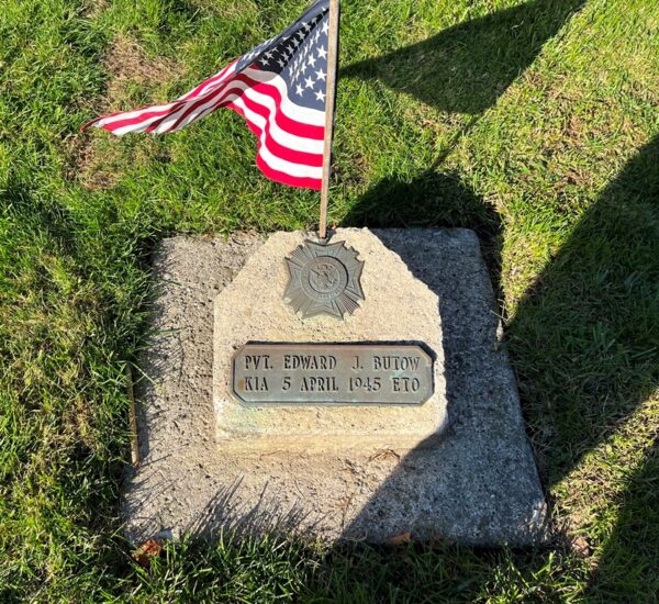 PVT. EDWARD H, BUTOW WAR MEMORIAL