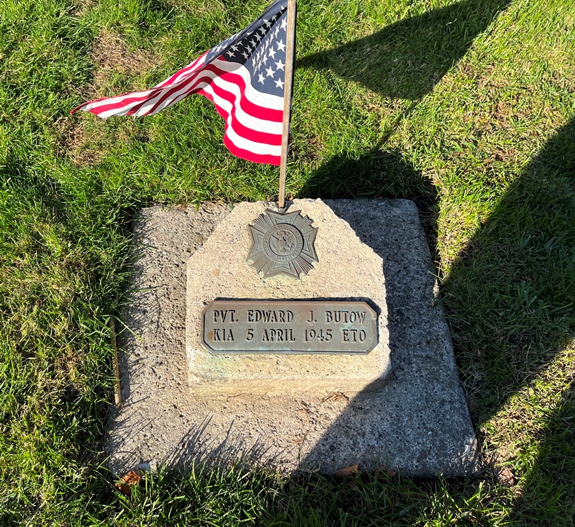 PVT. EDWARD H, BUTOW WAR MEMORIAL