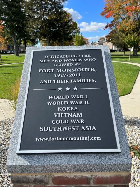 FORT MONMOUTH WAR MEMORIAL