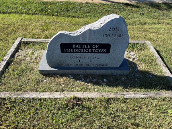 150 YEARS BATTLE OF FREDERICKTOWN WAR MEMORIAL