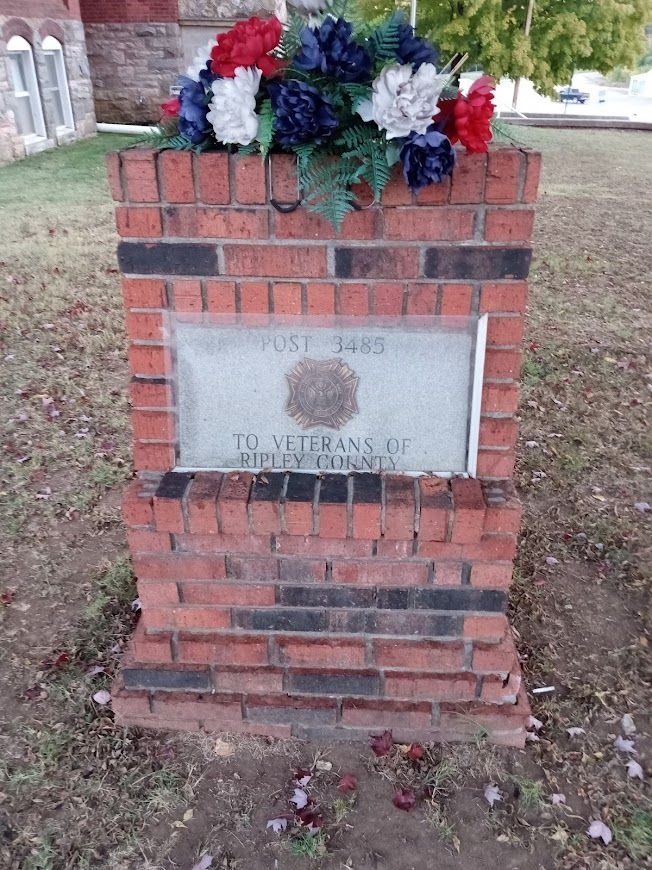POST 3485 RIPLEY COUNTY VETERANS MEMORIAL