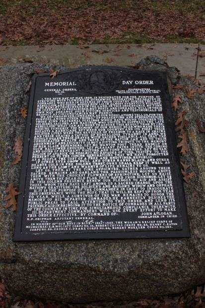 MEMORIAL DAY ORDER PLAQUE