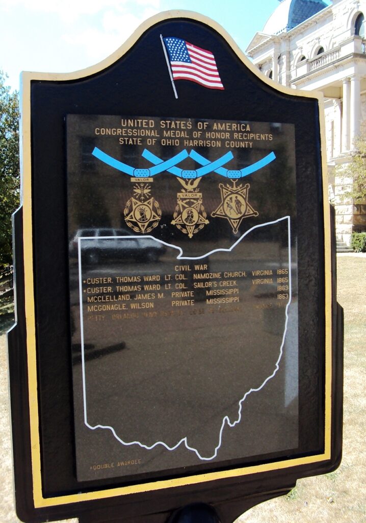 HARRISON COUNTY CONGRESSIONAL MEDAL OF HONOREES MEMORIAL MARKER