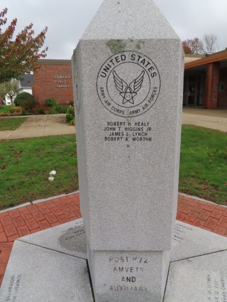 SOMERSET WORLD WAR II VETERANS MEMORIAL SIDE D