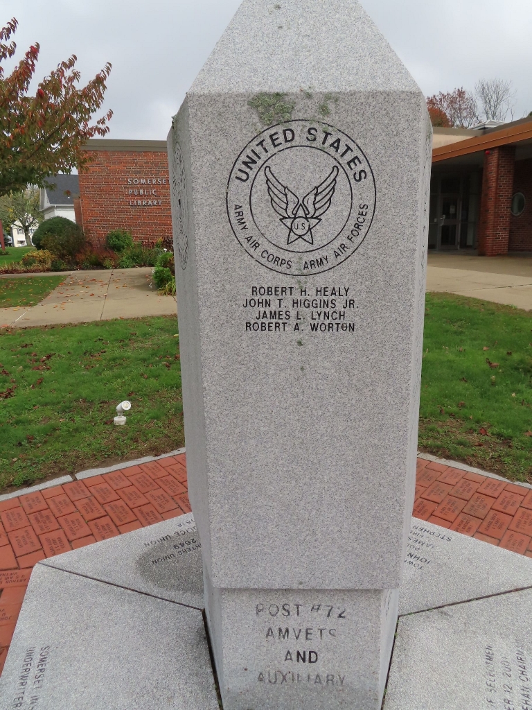 SOMERSET WORLD WAR II VETERANS MEMORIAL SIDE D