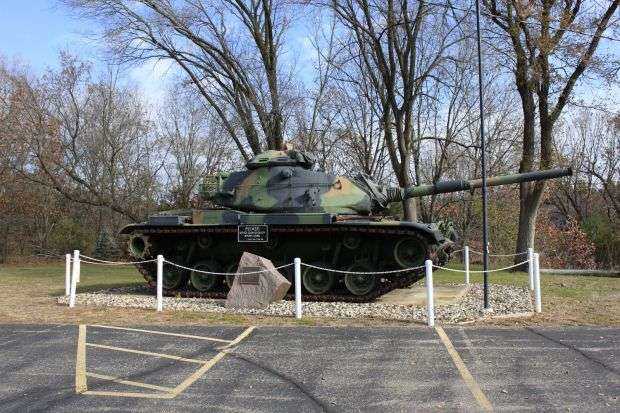 AMERICAN LEGION POST 351 MEMORIAL TANK