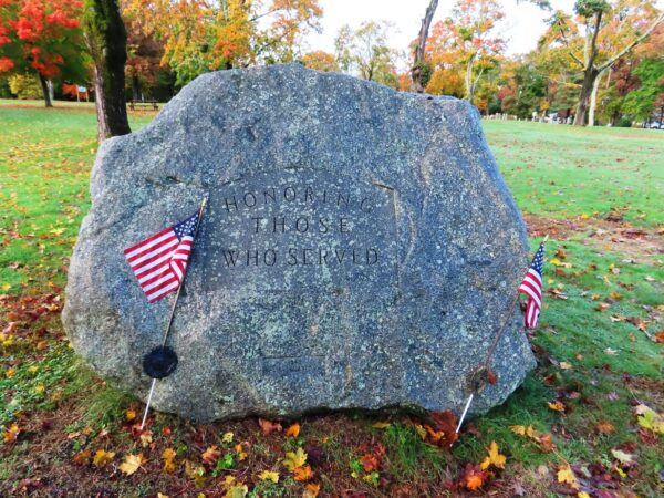 HALIFAX VETERANS MEMORIAL STONE