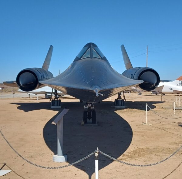 EDWARDS AFB LOCKHEED SR-71A “BLACKBIRD” MEMORIAL AIRCRAFT