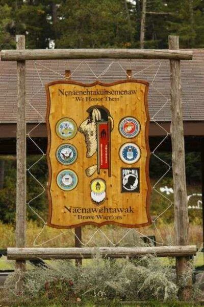 MENOMINEE INDIAN “WE HONOR THEM” MEMORIAL