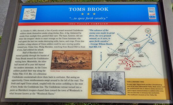 TOMS BROOK TO SPEW FORTH CAVALRY WAR MEMORIAL PANEL