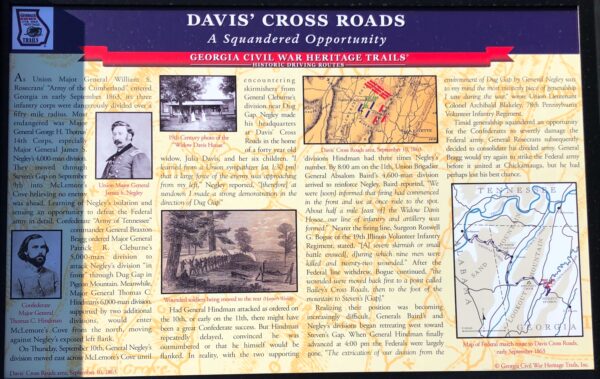 DAVIS’ CROSS ROADS WAR MEMORIAL PANEL