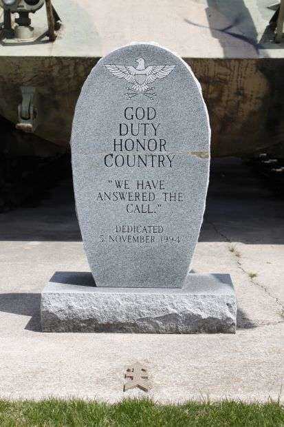 WISCONSIN ARMY NATIONAL GUARD VETERANS MEMORIAL