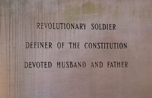 JOHN MARSHALL REVOLUTIONARY SOLDIER WAR MEMORIAL STONE