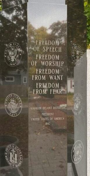 FERNDALE VETERANS MEMORIAL CENTER STONE