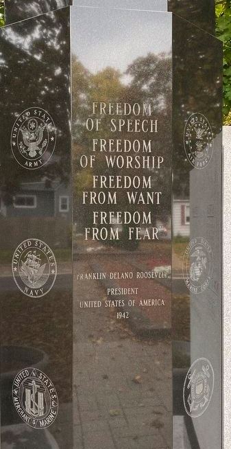 FERNDALE VETERANS MEMORIAL CENTER STONE