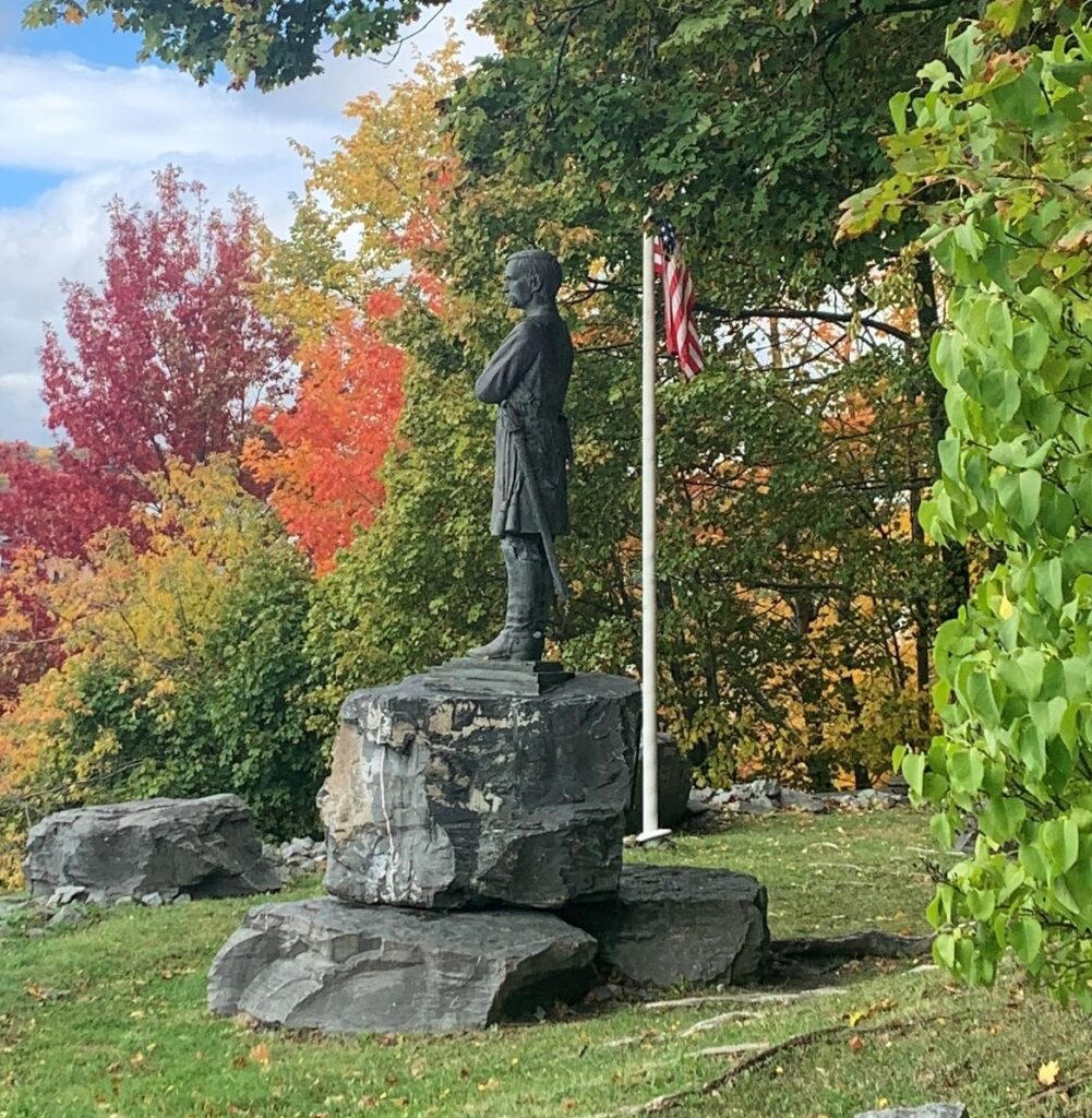 MAJOR GENERAL JOSHUA LAWRENCE CHAMBERLAIN WAR MEMORIAL STATUE