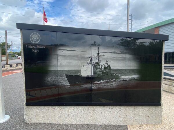 WILSON COUNTY U.S. NAVY MEMORIAL FRONT