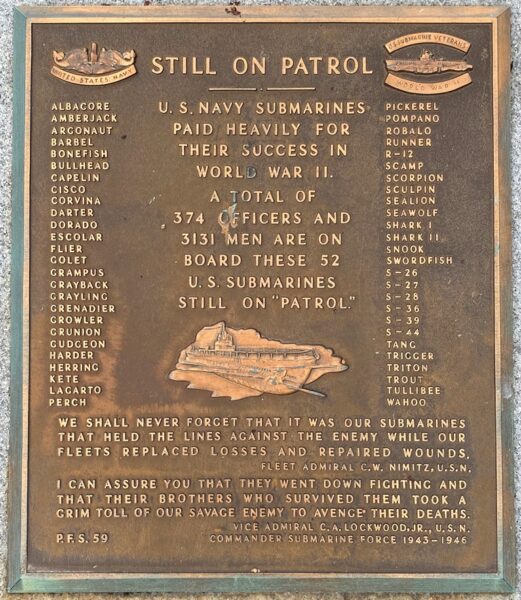 DOWNTOWN NASHVILLE STILL ON PATROL WAR MEMORIAL PLAQUE
