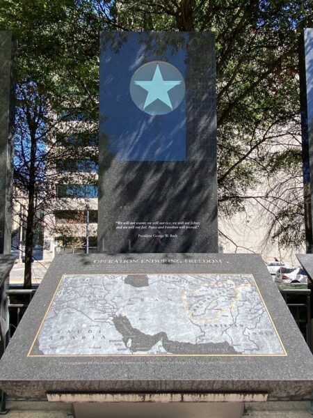 NASHVILLE OPERATION ENDURING FREEDOM WAR MEMORIAL