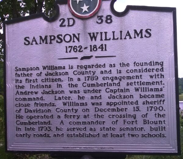 SAMPSON WILLIAMS WAR MEMORIAL MARKER