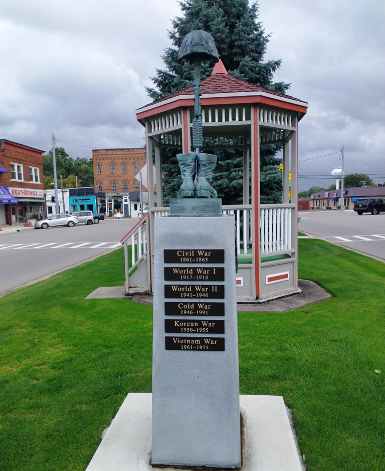 SOUTH CENTRAL MICHIGAN VETERANS MEMORIAL BACK