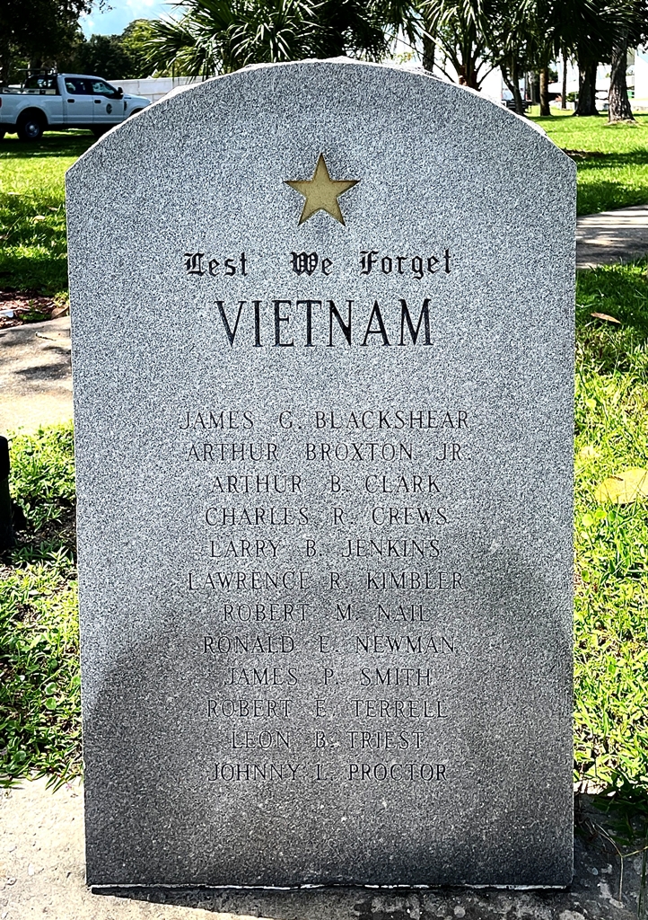 BRADFORD COUNTY VIETNAM WAR MEMORIAL