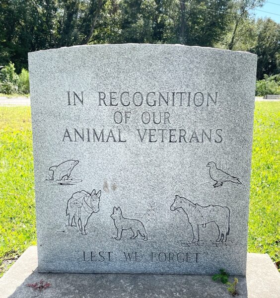 ANIMAL VETERANS MEMORIAL
