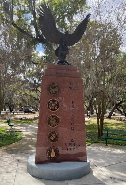 THE PRICE OF FREEDOM WAR MEMORIAL SIDE A