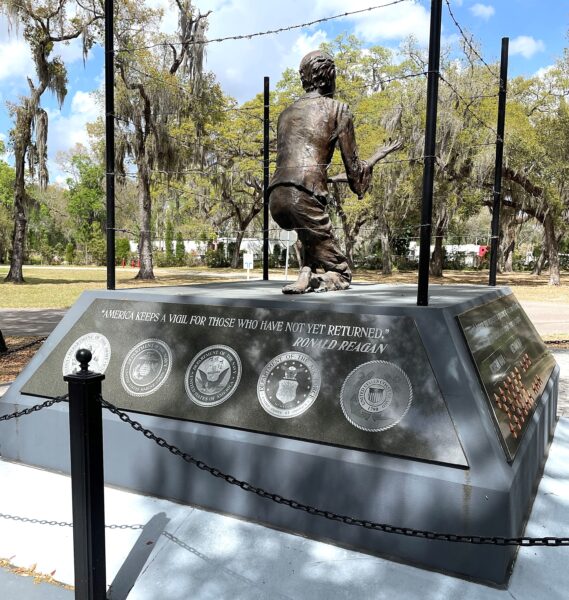 FLORIDA GULF COAST CHAPTER POW/MIA MEMORIAL SIDE D