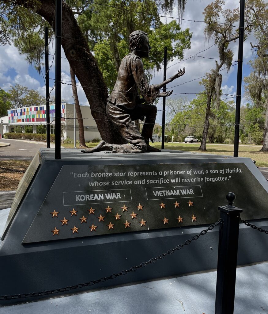 FLORIDA GULF COAST CHAPTER POW/MIA MEMORIAL SIDE B