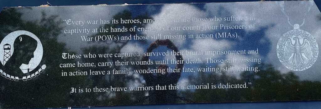 FLORIDA GULF COAST CHAPTER POW/MIA WAR MEMORIAL STONE