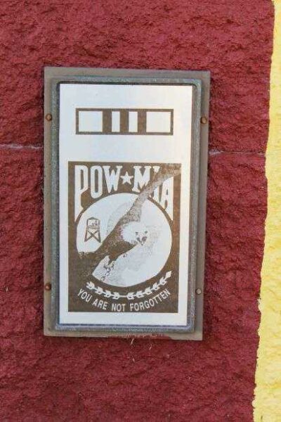 IRON COUNTY VIETNAM VETERANS POW MIA MEMORIAL PLAQUE