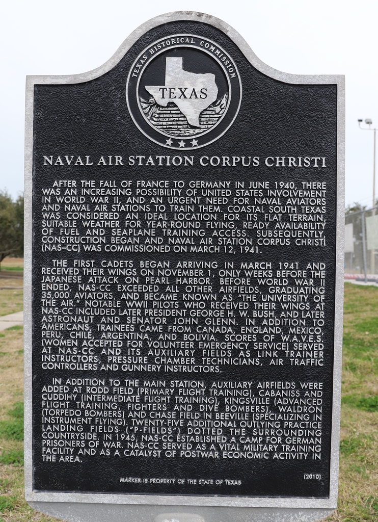 NAVAL AIR STATION CORPUS CHRISTI MEMORIAL MARKER