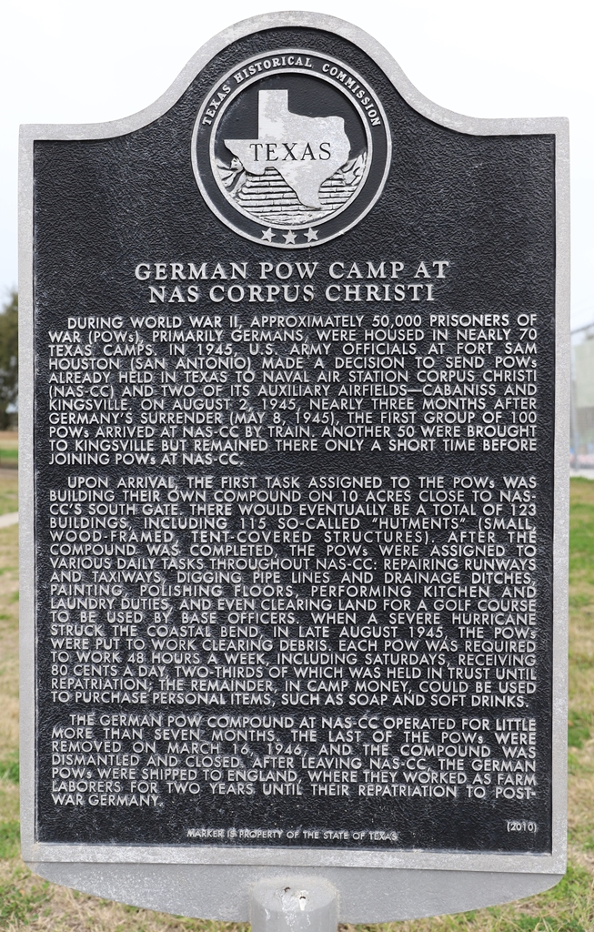 GERMAN POW CAMP WAR MEMORIAL MARKER