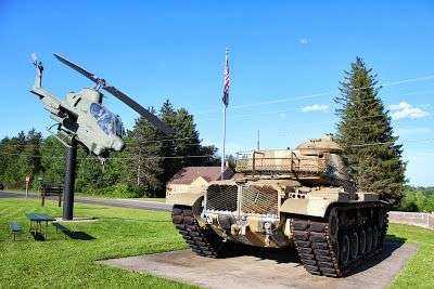 IRON COUNTY VIETNAM VETERANS MEMORIAL HELICOPTER AND TANK