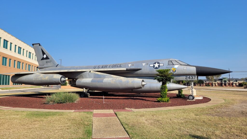 B-58 HUSTLER NO. 59-2437 MEMORIAL AIRCRAFT