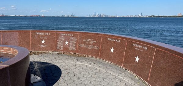 MATTHEW J. BUONO WAR MEMORIAL FOUNTAIN HONOR ROLL SECTION