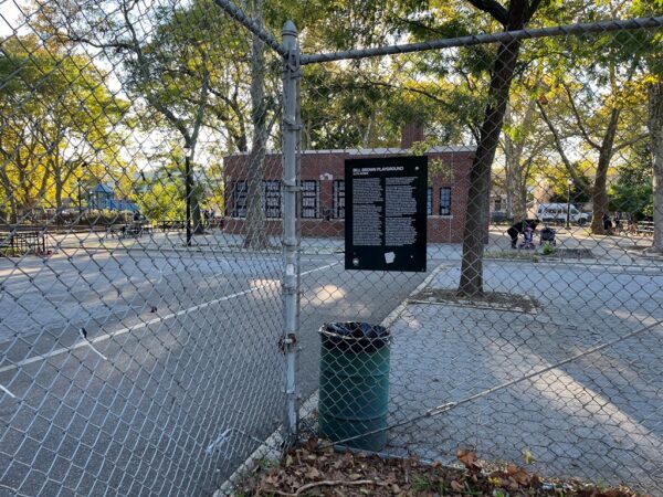BILL BROWN PLAYGROUND MEMORIAL