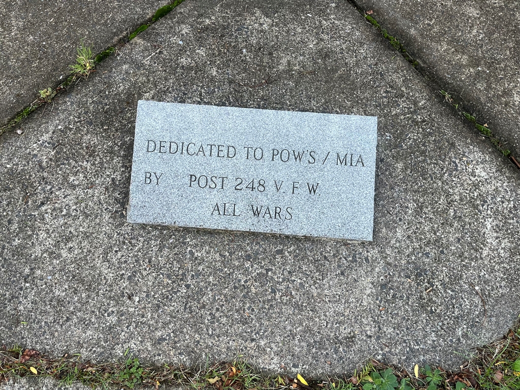 POST 248 V.F.W. POW/MIA MEMORIAL