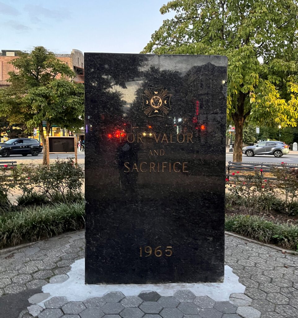 V.F.W. POST #964 WAR VETERANS MEMORIAL FRONT