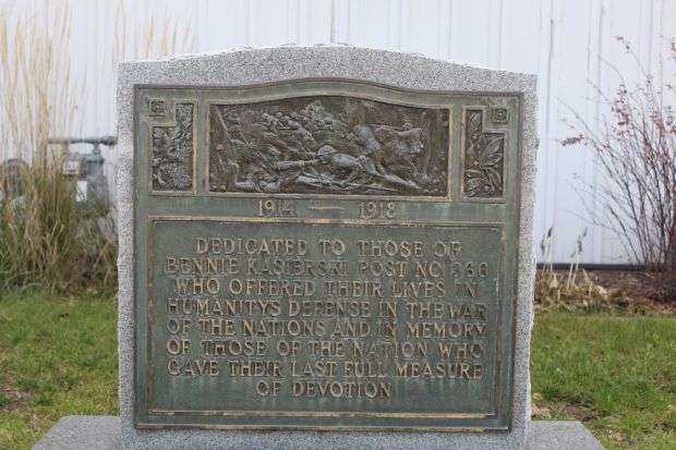 AMERICAN LEGION POST 366 WORLD WAR I MEMORIAL