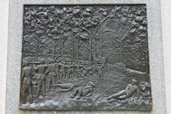 121ST OHIO INFANTRY WAR MEMORIAL PLAQUE B