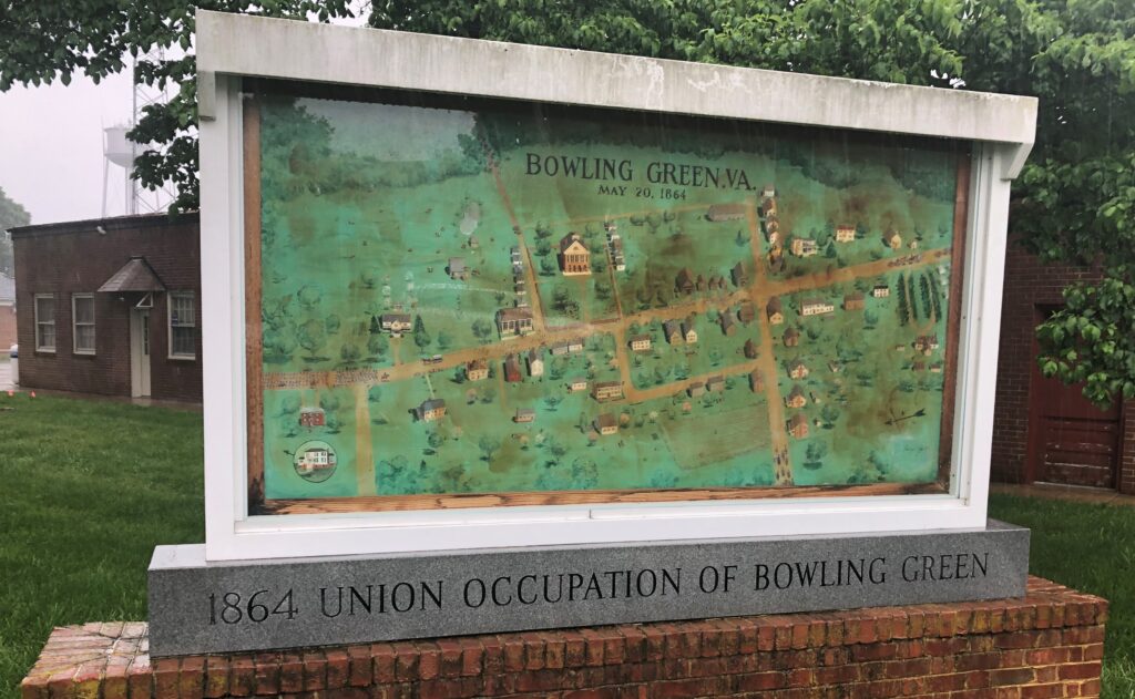 1864 UNION OCCUPATION OF BOWLING GREEN MEMORIAL MURAL