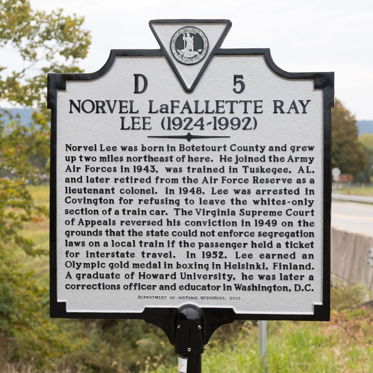 NORVEL LAFALLETTE RAY LEE MEMORIAL MARKER