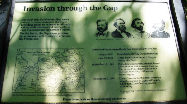 INVASION THROUGH THE GAP MEMORIAL PANEL