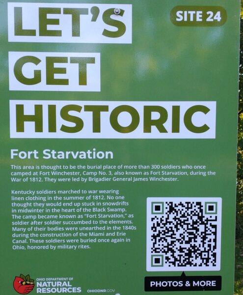 LET’S GET HISTORIC FORT STARVATION MEMORIAL PLAQUE