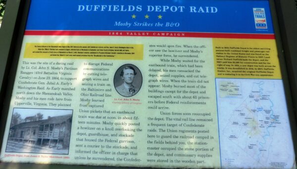 DUFFIELDS DEPOT RAID WAR MEMORIAL PANEL